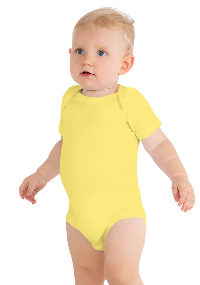 Name bodysuit in butter